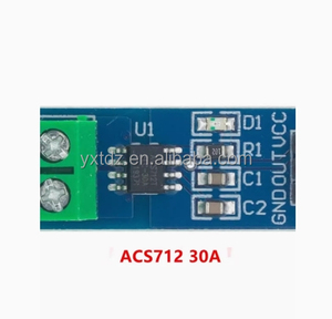 YIXINTAI ACS712モジュール5A/20A/30A範囲ACS712ELCTR DCおよびAC電流センサーモジュール - Product Image 3