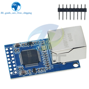Modulo di rete CH9121 UART porta seriale al modulo Ethernet modulo seriale server modulo di rete TZT TCP/IP 51/STM32 3.3V 5V