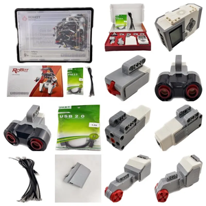 EV3教育ビルディングブロックに対応したプログラミング玩具ロボットカラーセンサーロボットDIYパズル45544 + 45560