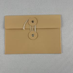 Riciclabile vendita calda all'ingrosso busta con stringa stretta personalizza busta di carta Kraft con stringhe a occhiello - Product Image 5
