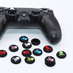 Gamepad Cap yumuşak silikon koruyucu deli kılıf kapak kafatası Microsoft Xbox one X P4 xbox360 PS5 denetleyicisi için kapaklar - Product Image 4
