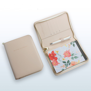 High Quality Embossing <strong>A4</strong> <strong>Size</strong> Leather Document File <strong>Folders</strong> - Product Image 5