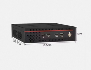 คอมพิวเตอร์ตั้งโต๊ะขนาดเล็กใหม่2630QM i7 Win10 3612QM/11 PRO พัดลมระบายความร้อนหน้าจอ HD X86คอมพิวเตอร์พกพาราคาถูก - Product Image 3