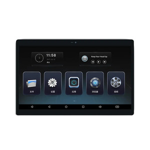 Sistema de reposacabezas de coche Android de 10,1 pulgadas con GPS Android 13 IPS pantalla LCD HD 4K reproductor USB Bluetooth vídeo estéreo de coche - Product Image 1
