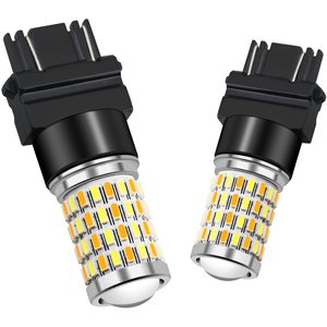 3157 Dual Color 1157 3156 P21w <strong>Led</strong> 7443 3157 P27/7w <strong>Led</strong> 4014 72Smd 3030 4Smd Turn Signal Light Bulbs 3157 <strong>Led</strong> Brake Light DJ137 - Product Image 2