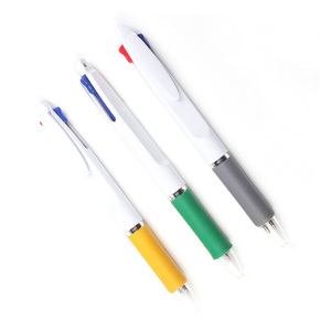2合1多色笔多圆珠笔，带两个笔芯多色笔，带挂绳 - Product Image 3