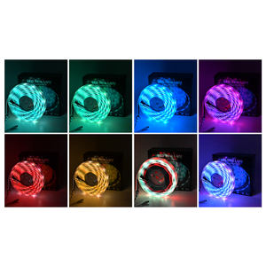 WS2811 RGBIC LED-Streifen-Kit Blue Tooth Smart Control Musik synchron isation Farb segment 5M 10M Wasserdichtes flexibles Band RGB-Streifen leuchten - Product Image 6