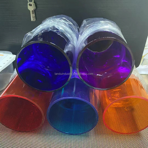 LANDUカラフルアクリルチューブ押し出しラウンド高品質カラープラスチックパイプアクリルカラーチューブ - Product Image 4