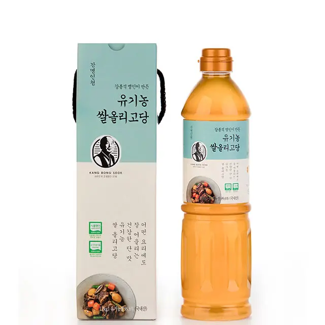 Made in Korea Good Quality Tasteful Master's Organic Rice Oligo Syrup 1.2kg
