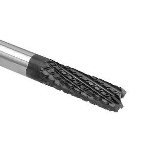 Precision CNC Cutting Tools Diamond Coating Carbide Endmill <strong>Graphite</strong> <strong>Milling</strong> <strong>Cutter</strong> for Automobile Carbon Fiber Material
