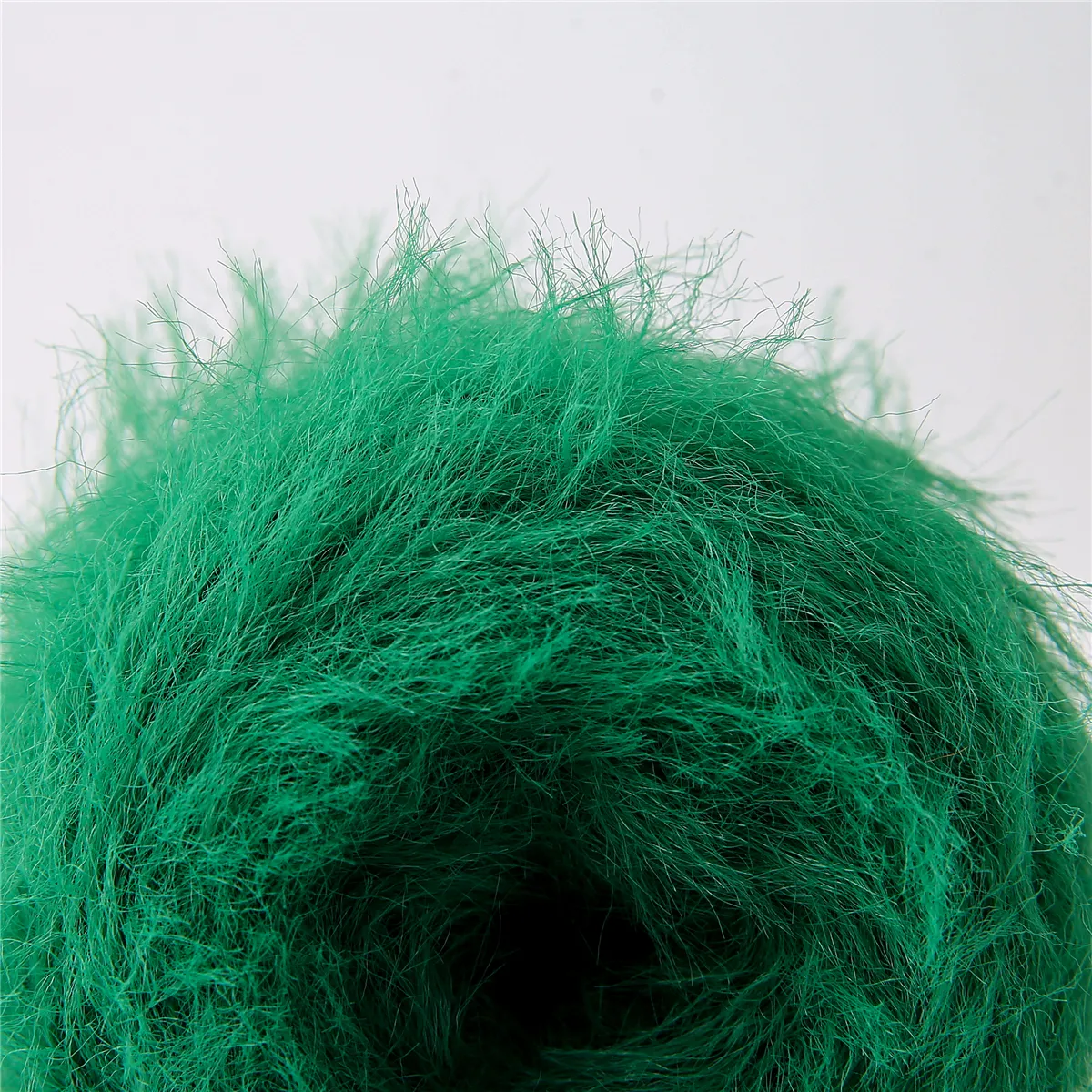 Dry NW Delivery Long Hair Feather Knitting Yarn 100D 100% Nylon Fancy Yarn 4cm Mink Yarn