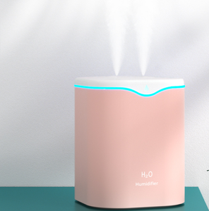 USB Air Humidifier 2L Double <strong>Nozzle</strong> Humidifier <strong>Diffuser</strong> With Colored LED Light Heavy Fog Ultrasonic <strong>Diffuser</strong> Essential Oil - Product Image 1