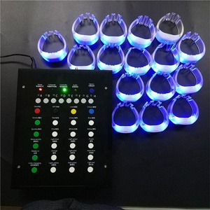 リモコンの色を変えるカスタムLEDブレスレットリストバンドライトアップLEDブレスレットコンサートスポーツイベント用 - Product Image 1