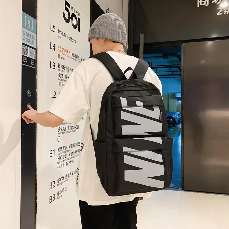 Hot Sale Cute Fashion Teen School Fashion Backpack Custom Logo Waterproof Sports Backpack Men Laptop School Bag