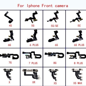 带闪光模块传感器柔性电缆，适用于iPhone 6 6s 7 8 Plus X Xs Max Xr 11 12 Pro Max 12迷你前置摄像头，带面部识别码 - Product Image 4