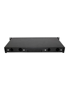 Panel adaptador de fibra óptica 24xMPO 1U para red FTTH utilizado con conector MPO Compatible con POE 4G GSM GPRS SDK - Product Image 3