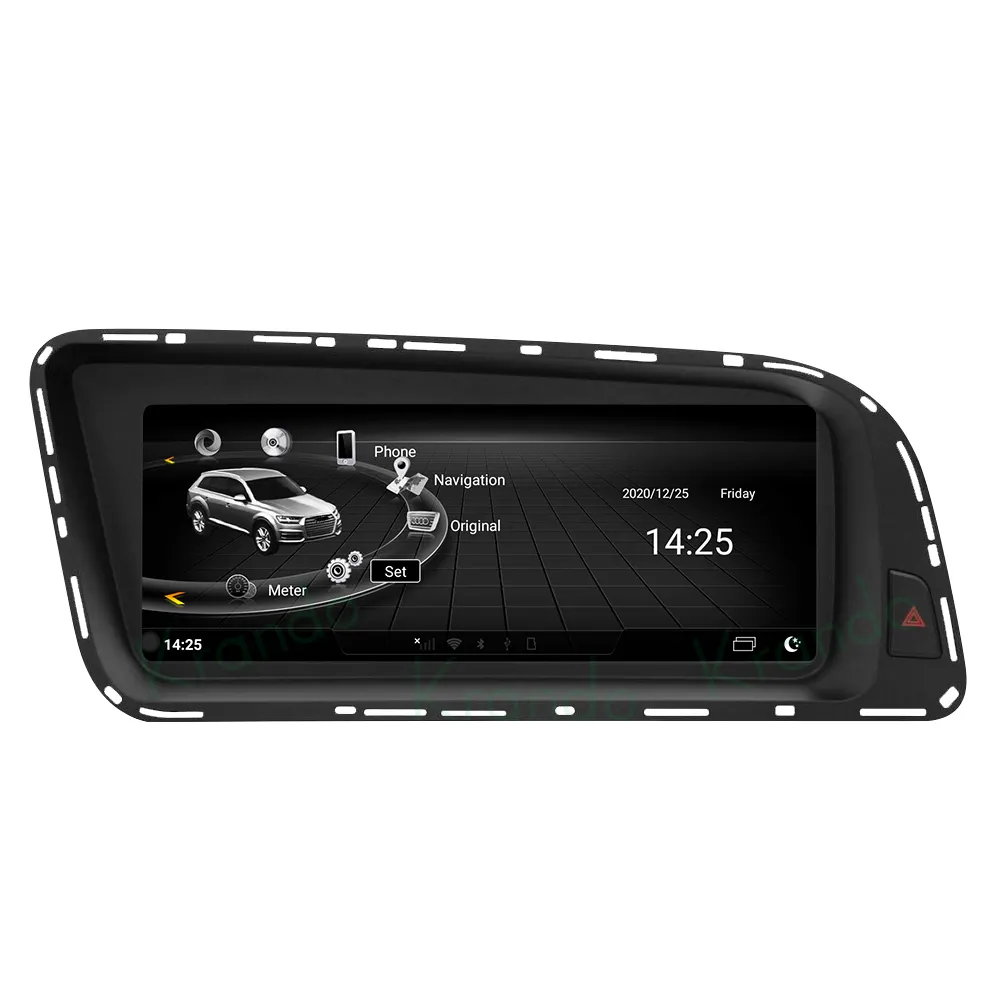 Rando-autorradio multimedia para coche, reproductor de radio para coche Android para Audi 5 2009-2015, navegación GPS incorporada inalámbrica carplay WiFi 4G