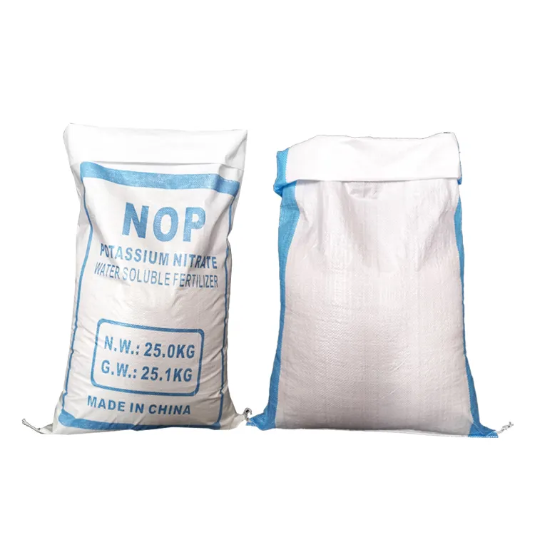Bolsa de arroz tejida de PP, saco de embalaje reciclado laminado usado 25kg 40kg 50kg bolsas tejidas de PP