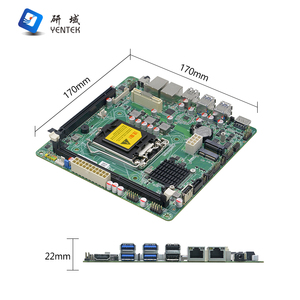 Placa base industrial Intel Q85 LGA1150 I3 i5 i7 procesadores DDR3 8G M.2 VGA HD dual LAN dual COM Linux mini ITX placa base - Product Image 3