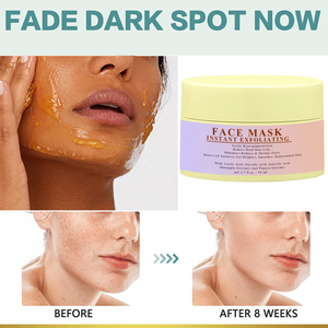 Yeni Vegan anında yenileme yüz maskesi AHA BHA enzim peeling yüz maskesi hiperpigmentasyon koyu nokta düzeltici azaltmak için - Product Image 3