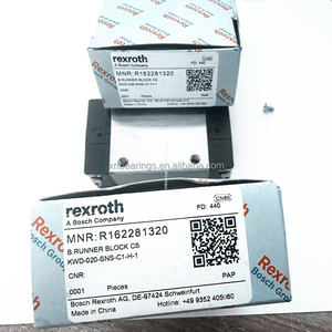 RextrothリニアブロックR162281320CNCリニアレールガイドキャリッジブロックR162281320自動化システム用コンポーネント - Product Image 1