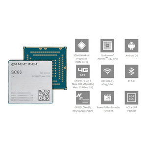 Quectel SC66-Serie Android Smart Module Intelligentes LTE-Modul mit mehreren Netzwerks ystemen Unterstützung Wi-Fi & BLE - Product Image 5