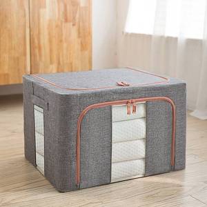 Su geçirmez Oxford çelik saklama kutusu mevsimsel kıyafet dolabı saklama kutusu vakumlu depolama saklama kutusu. - Product Image 4