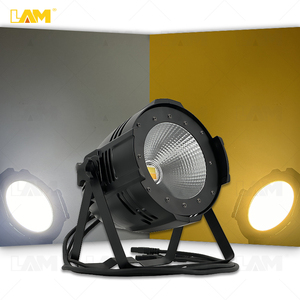 100W COB Par Light Warm/Cold 2in1 DJ <strong>LED</strong> Surface Spotlight DMX512 Controlled 150W Power Output - Product Image 6