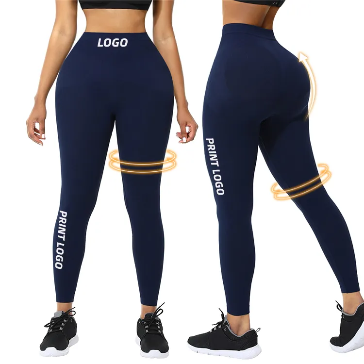 Vita all'ingrosso nuovo dimagrante a vita alta Yoga donne Leggins Fitness senza soluzione di continuità Body Shaper Butt Lifter Yoga Pant