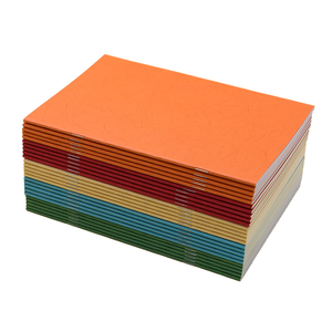 皮纸笔记本A5简易软书学生练习册加厚16k无线装订笔记本 - Product Image 3
