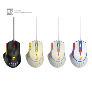 OEMシニア10Dプログラミング有線LEDライトRGBゲーミングコンピューターマウス - Product Image 1