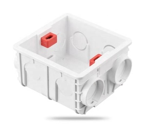 86 tipi ab standart elektrik soketi koruyucu alt kutu plastik Pvc anahtar kutusu - Product Image 6