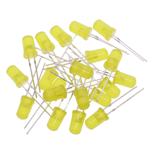 5สี * 20PCS = 100PCS / 1Color = 100Pcs F3 5Mm ชุดไดโอดไฟ LED คละสีเขียวน้ำเงินขาวเหลืองแดงชุด DIY - Product Image 4