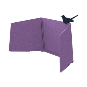 100% PET thân thiện với môi Acoustic tấm văn phòng máy trạm Divider với âm thanh hấp thụ màn hình cho sự riêng tư bàn - Product Image 1