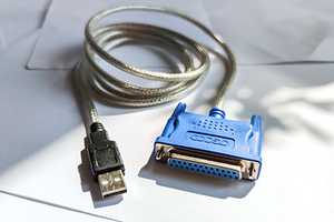 电缆2.0 USB到并行端口打印机电缆1.5M USB公转25Pin 36Pin母打印机转换电缆 - Product Image 2