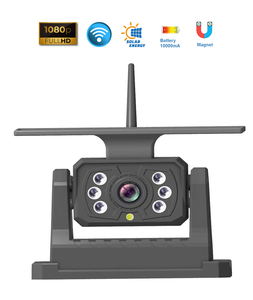 Plug and Play từ không dây năng lượng mặt trời sao lưu máy ảnh AHD 1080p ip69k không thấm nước HD tầm nhìn ban đêm phía sau xem máy ảnh cho xe tải xe - Product Image 2