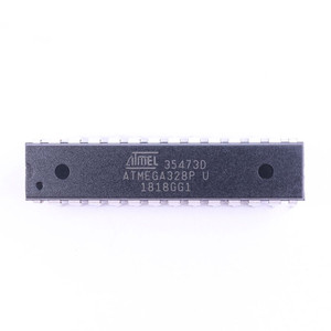 ไมโครคอนโทรลเลอร์ IC ATMEL MCU 8Bit,20MHz 32KB ใหม่และดั้งเดิมแฟลช28PDIP ATMEGA328P-PU - Product Image 1