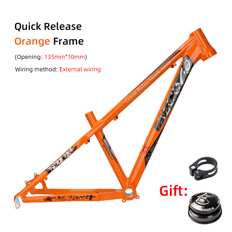 QR Orange Frame