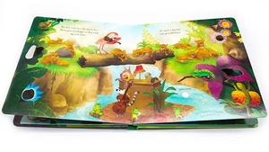 Fabrika özel çocuklar karton kitap baskı hizmetleri çocuk kalın kart karton kitap - Product Image 3