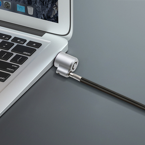 Candado de cable de alta calidad MK808 para candado de portátil con llave tubular compatible con todos los candados de ordenador portátil con ranura Kensington - Product Image 3
