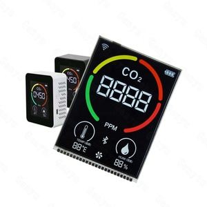 Hochwertiger großer VA-Schwarz-Farbbild schirm Kunden spezifisches Monochrom-Segment-LCD für Monitor-Controller-Geräte