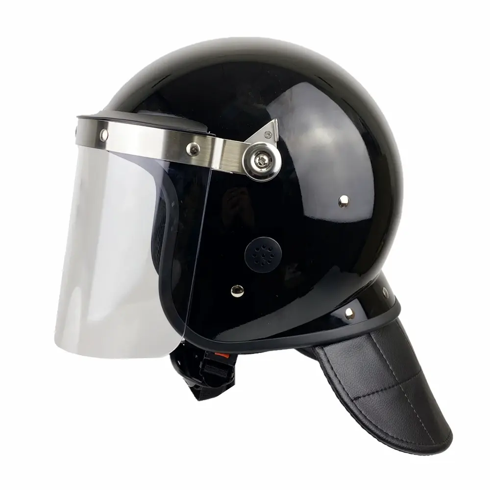 Hikwifi đầy đủ Mặt nạ chống bạo động sĩ quan Mũ bảo hiểm và bảo vệ Visor phong cách Đức tự vệ Nguồn cung cấp thiết bị