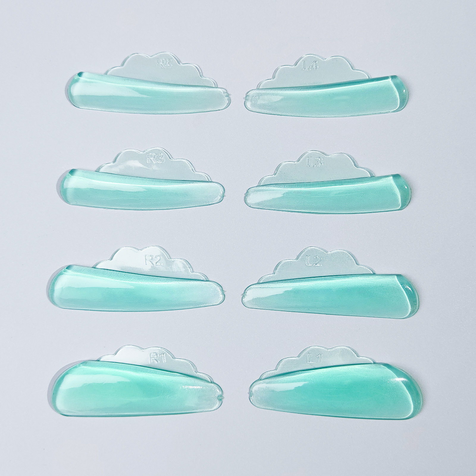 transparent blue