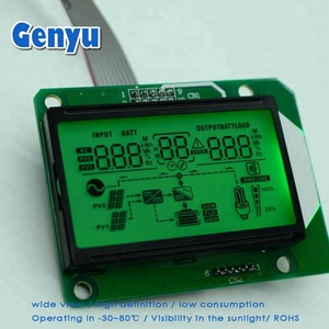 Custom Inverter LCD Schermi Cina LCD fornitore HTN In Bianco E Nero 7 segment display LCD - Product Image 2