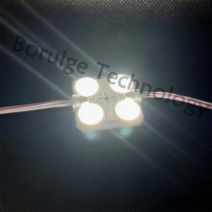 Led ışık modülleri CE ROHS 5 yıl garanti 24v 1.2W signs everlight işaretleri için 2835 4 smd led modülleri Billboard işaretleri - Product Image 3