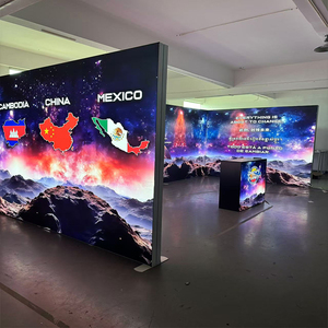 Tianlang gian hàng triển lãm 20*6 feet thiết kế di động triển lãm thương mại gian hàng nền LED hình chữ L góc triển lãm hộp đèn hiển thị - Product Image 2