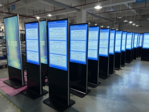 43 pulgadas 4K LCD interactivo Publicidad Interior Información Hub Android OS Soporte de suelo Monitor Pantalla de señalización digital - Product Image 5