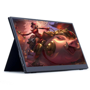 Monitor de ordenador pantalla LCD 15,6 pulgadas 4K de Monitor portátil para Xbox Ps4 interruptor de la PC del teléfono celular portátil