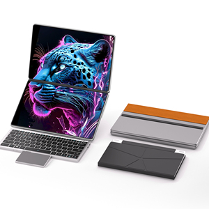 Dual Screen 16G RAM DDR4 Typ C <span class=keywords><strong>Notebook</strong></span> <span class=keywords><strong>Computer</strong></span> 11 Zoll Business Laptop 16GB RAM 4/6 Kerne 4/8 Threads Mit Tastatur
