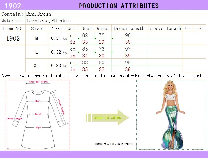 Disfraz de Ariel Deluxe para mujer, disfraz de sirena, disfraz de Halloween, traje de cola de sirena